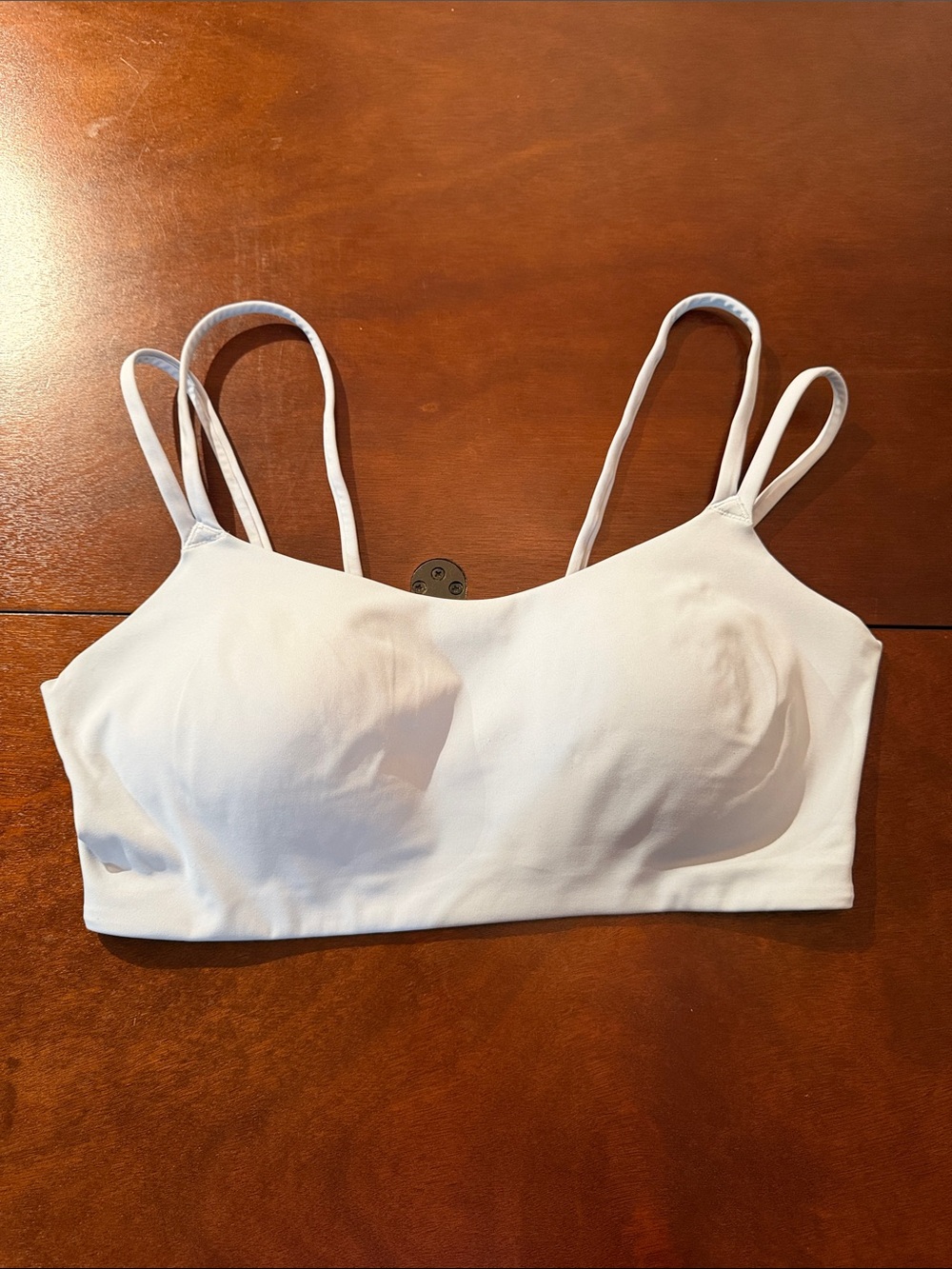 Avia pale blue Double-Strap Seamless Bralette